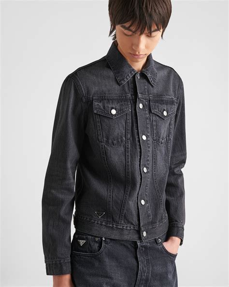 prada jacket denim